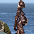 theme park statue garden decoration metal craft famous bronze sculpture artists